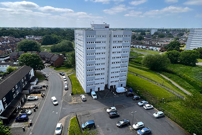 ‘Largest wireless fire detection installation of its kind’ protects 37 high-rise residences in Solihull