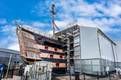 HMS Victory uses wireless fire detection as part of £35m renovation project