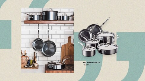 This Titanium Cookware Is 4 Times Harder than Stainless Steel