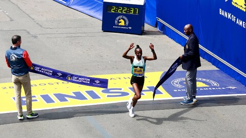 The Shoes That Just Won the Boston Marathon Look WILD