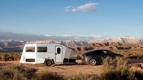 This Sleek, Aerodynamic Camper Has Room for the Whole Family