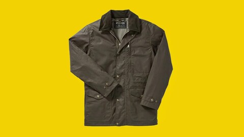 Filson Just Slashed the Price on Its Lightest Waxed Canvas Jacket