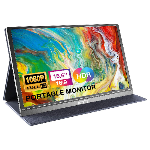 Save 59% on the KYY Portable Monitor 15.6inch 1080P FHD USB-C