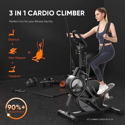 Save $100 on the Yosuda Pro Cardio Climber Stepping Elliptical Machine