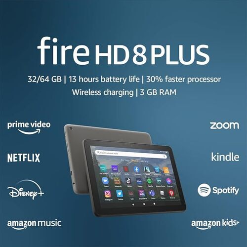 Save 46% on the Amazon Fire HD 8 Plus tablet