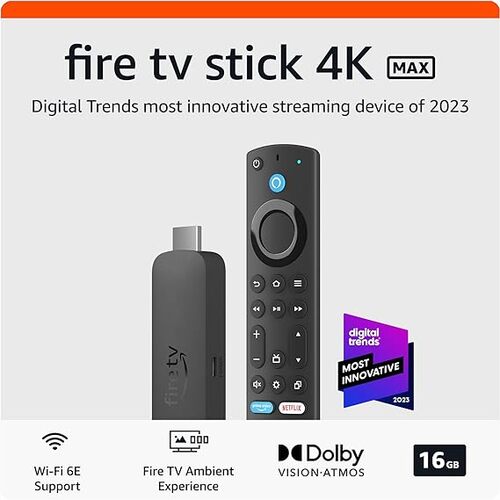 Save 33% on the Amazon Fire TV Stick 4K Max streaming device