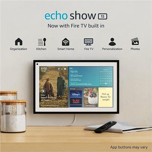Get the Echo Show 15 & Fire TV built in for just $279
