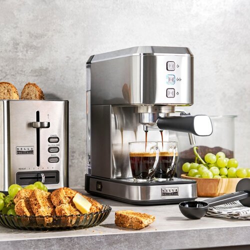 Save $50 on the Bella Pro Series Slim Espresso Machine