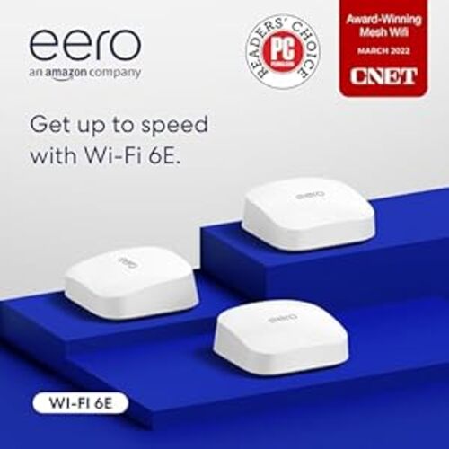 Save 25% on the Amazon eero Pro 6E mesh Wi-Fi router