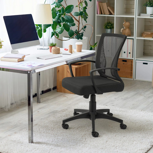 Save $60 on the Furmax Office Chair Mid Back Swivel Lumbar Support Desk Chair