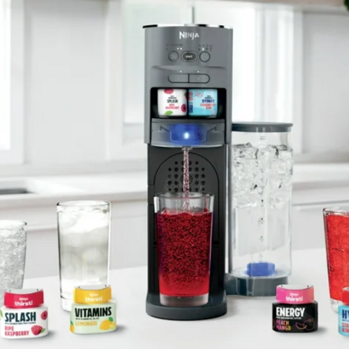 Get $30 off the Ninja Thirsti Drink System Complete Still and Sparkling Customization Drink Kit