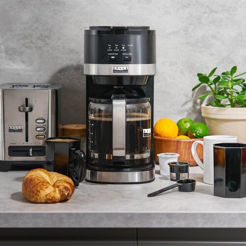 Save $60 on the Bella Pro Series Single Serve & 12-Cup Coffee Maker Combo