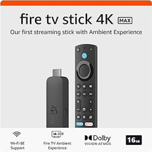 Save 33% on the Amazon Fire TV Stick 4K Max streaming device