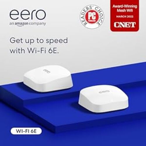 Save $100 on the Amazon eero Pro 6E mesh Wi-Fi router