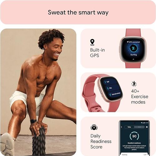 Save 25% on the Fitbit Versa 4 Fitness Smartwatch