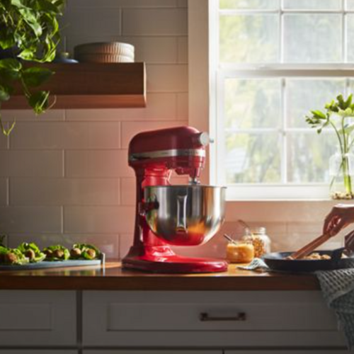 Save $120 on Refurbished KitchenAid 6 Quart Bowl-Lift Stand Mixer