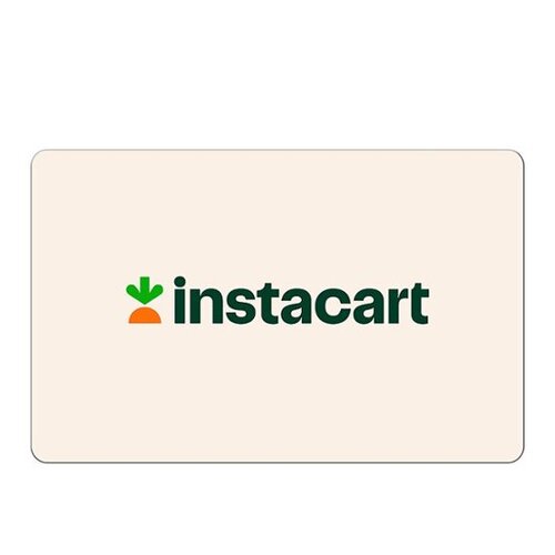 Save $15 on an Instacart $100 Gift Card