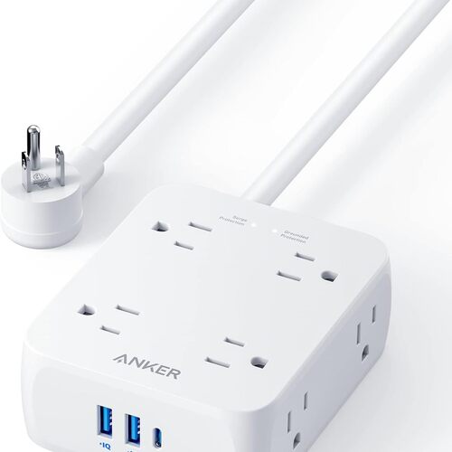 Save 29% on the Anker Surge Protector Power Strip