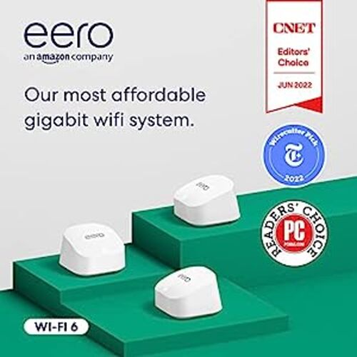 Save 35% on the Amazon eero 6+ mesh Wi-Fi system