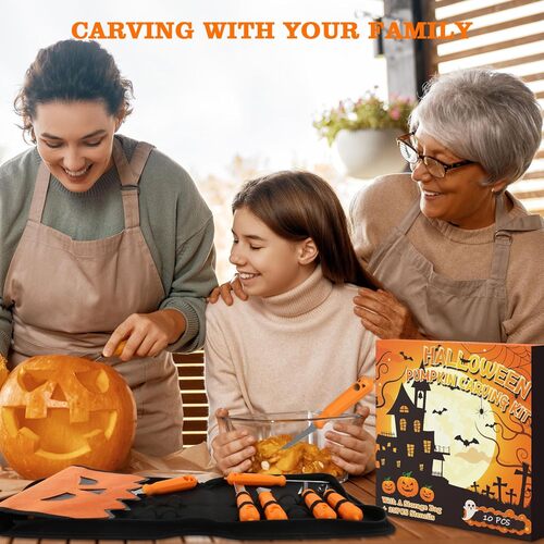 Save $200 on the imarku Halloween Pumpkin Carving Kit