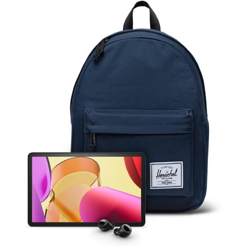 Save $150 on the Amazon Fire Max 11 Bundle with Herschel Classic Backpack and Echo Buds