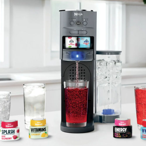 Save $30 on the Ninja Thirsti Drink System Complete Still & Sparkling Customization Drink Kit