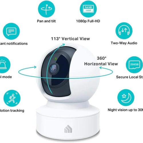 Save 23% on the Kasa Indoor Pan/Tilt Smart Security Camera