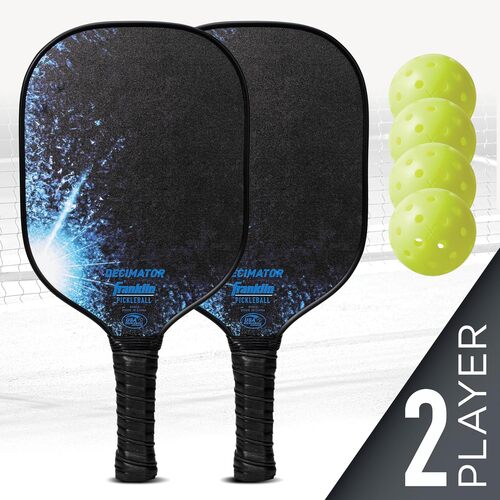 Save 15% on the Franklin Pickleball 2 Player Carbon Fiber Paddle Set