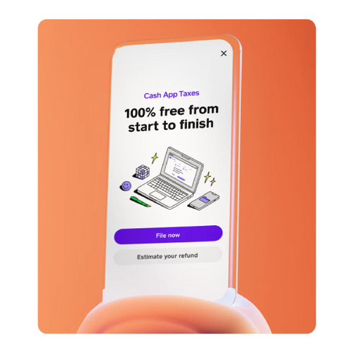 Get 100% free tax filing with Cash App. Max refund guaranteed.