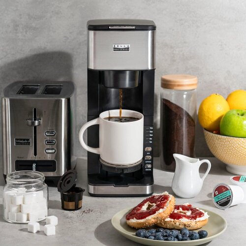 Save $30 on the Bella Pro Series Dual Brew Single Serve Coffee Maker