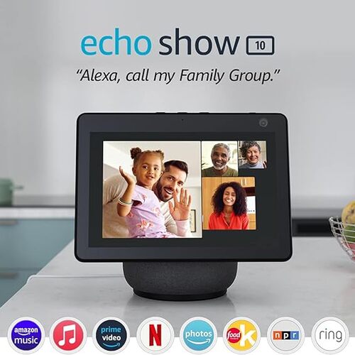 Save 20% on Certified Refurbished Echo Show 10