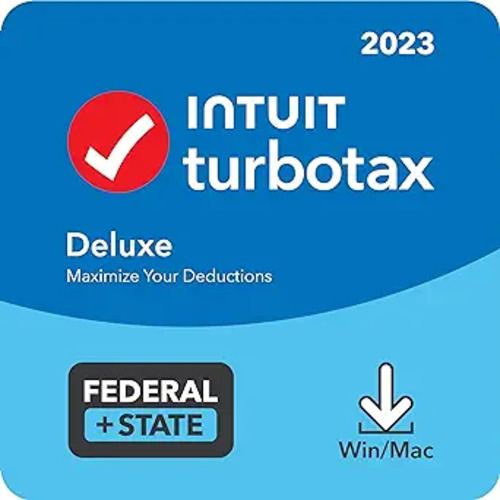 Save 36% on TurboTax Deluxe 2023 Tax Software