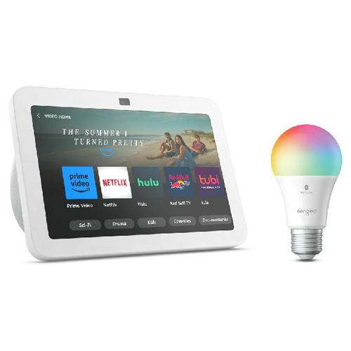 Save $83 on the Echo Show 8 with Sengled Smart Color Bulb