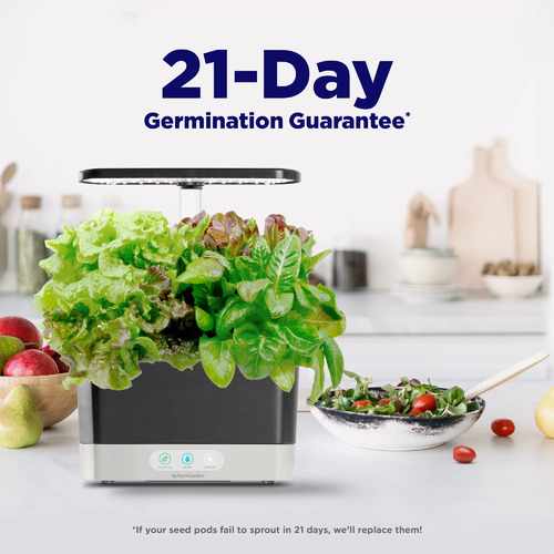 Save $64 on the AeroGarden Harvest with Seed Starting System Indoor Garden