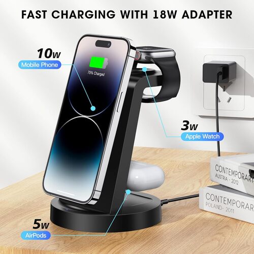 Save 56% on the 3 in 1 Charging Station for iPhone