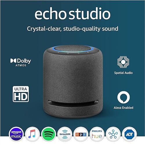 Save 23% on the Echo Studio smart speaker