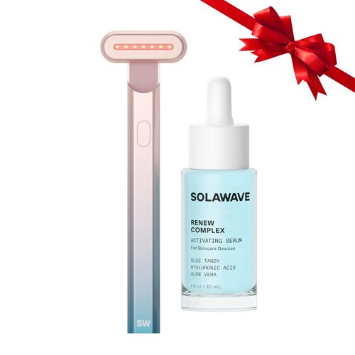 Save 46% on the Solawave 4-in-1 Radiant Renewal Wand and Serum Bundle