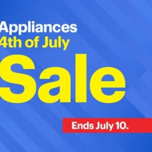 Save up to 50% on select major appliances at the Best Buy 4th of July Sale