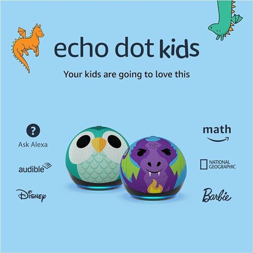 Save 53% on the Echo Dot Kids (2022 release)