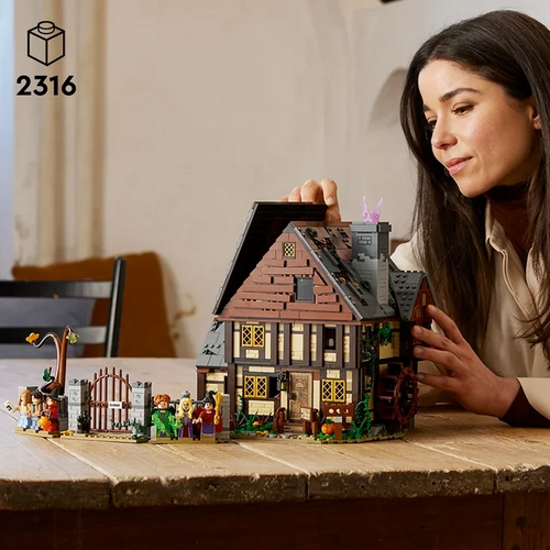 Save $270 on the LEGO Ideas Disney Hocus Pocus: The Sanderson Sisters' Cottage