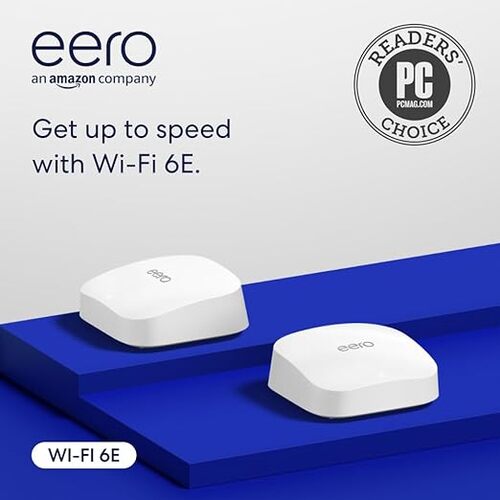 Save 35% on the Amazon eero Pro 6E mesh wifi router