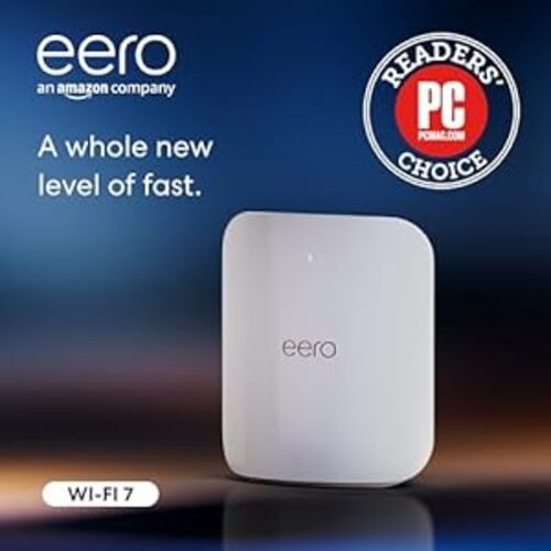 Order the new Amazon eero Max 7 tri-band mesh wifi router