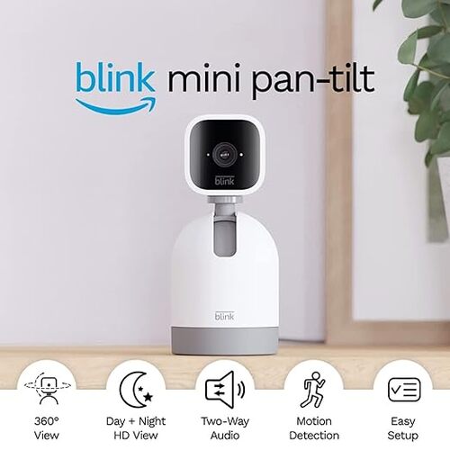 Save 50% on the Blink Mini Pan-Tilt Camera