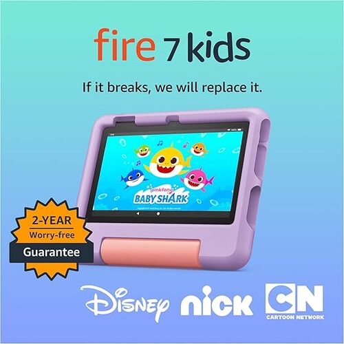 Save 50% on the Amazon Fire 7 Kids tablet