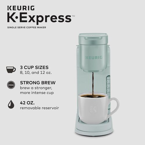 Save 22% on the Keurig K-Express Coffee Maker, Single Serve K-Cup Pod Coffee Brewer