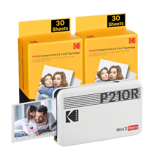 Save 36% on the KODAK Mini 2 Retro 4PASS Portable Photo Printer