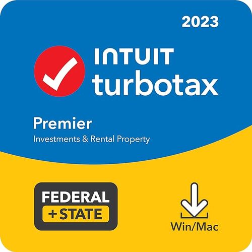 Save 21% on TurboTax Premier 2023 Tax Software