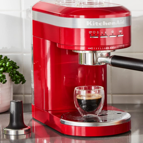 Save $120 on the KitchenAid Metal Semi-Automatic Espresso Machine