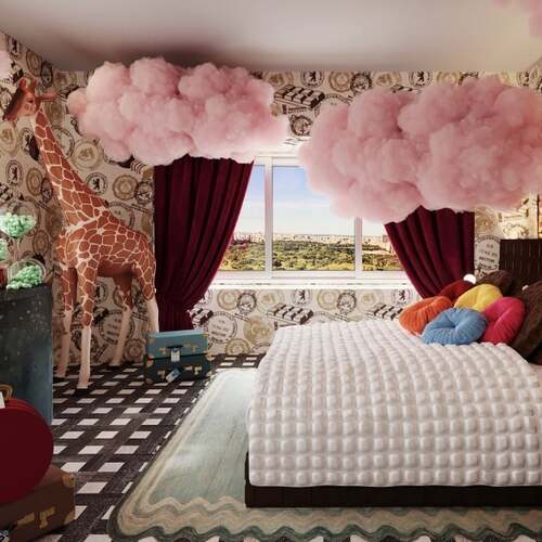 Feast your eyes on these 'Wonka'-themed hotel suites