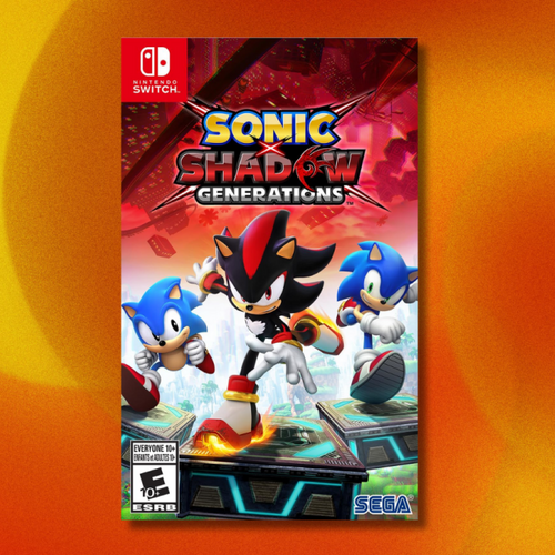 Team up with Sonic and Shadow for 20% off the just-released 'Sonic X Shadow Generations' on Switch